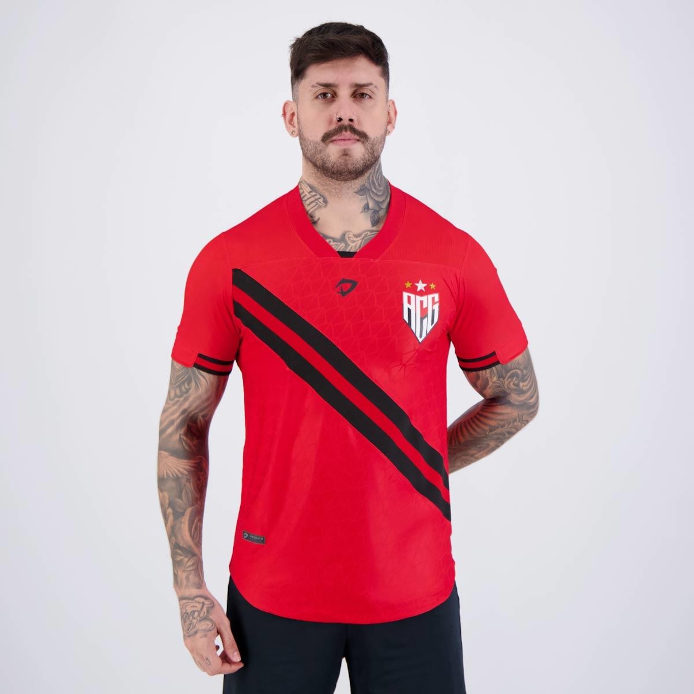 Camisa Premium do Atlético Goianiense I 2024 Dragão - Masculina - Foto 1