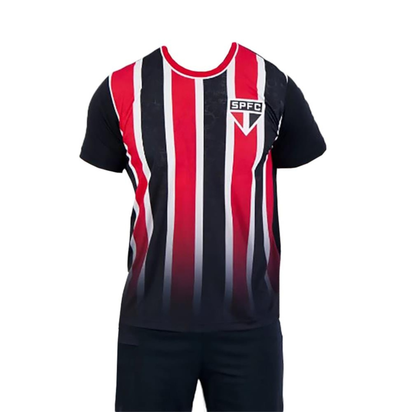 Camisa do São Paulo Romper Braziline Masculina - Foto 1