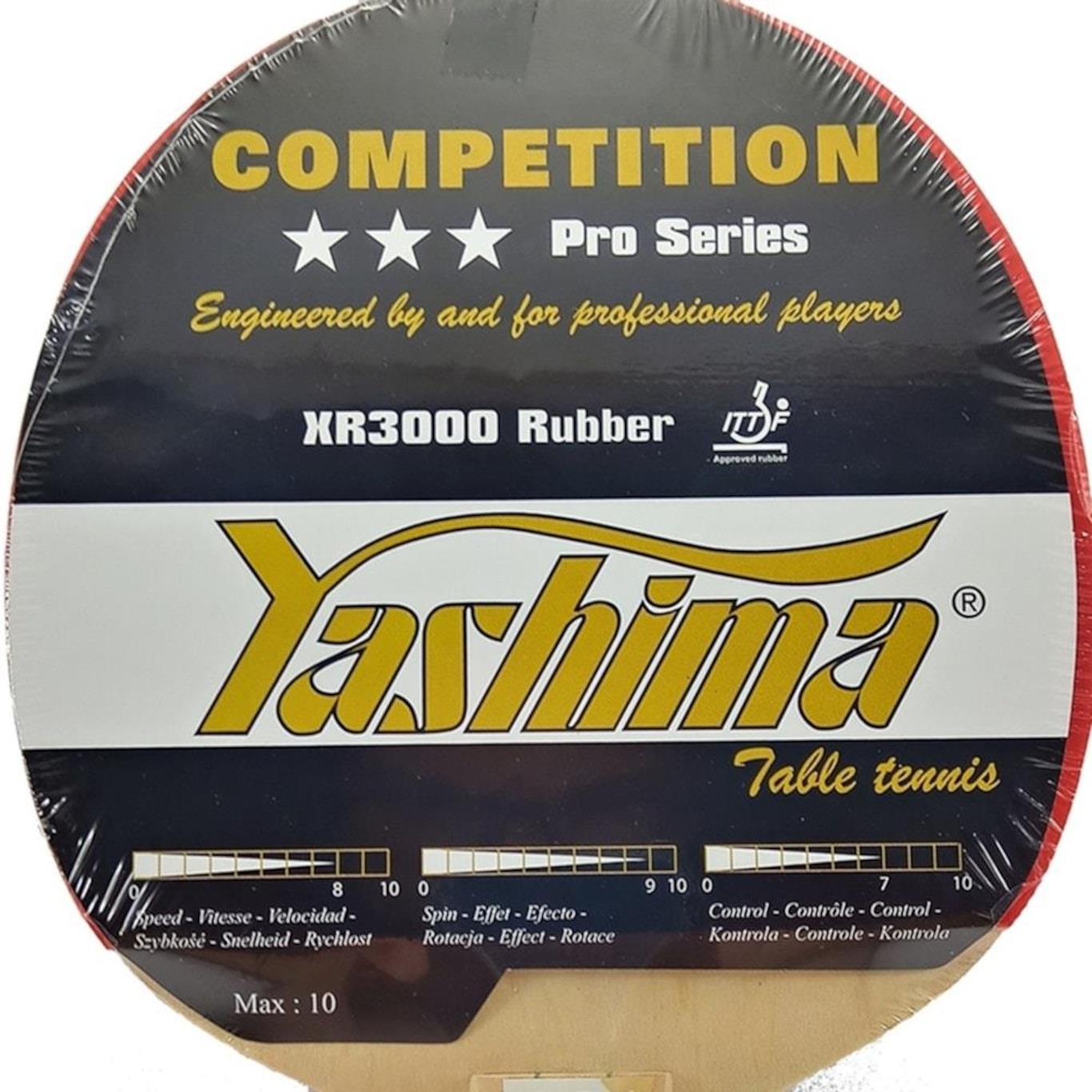 Raquete Tenis de Mesa Yashima Classineta Competição 3 Estrelas - Foto 4