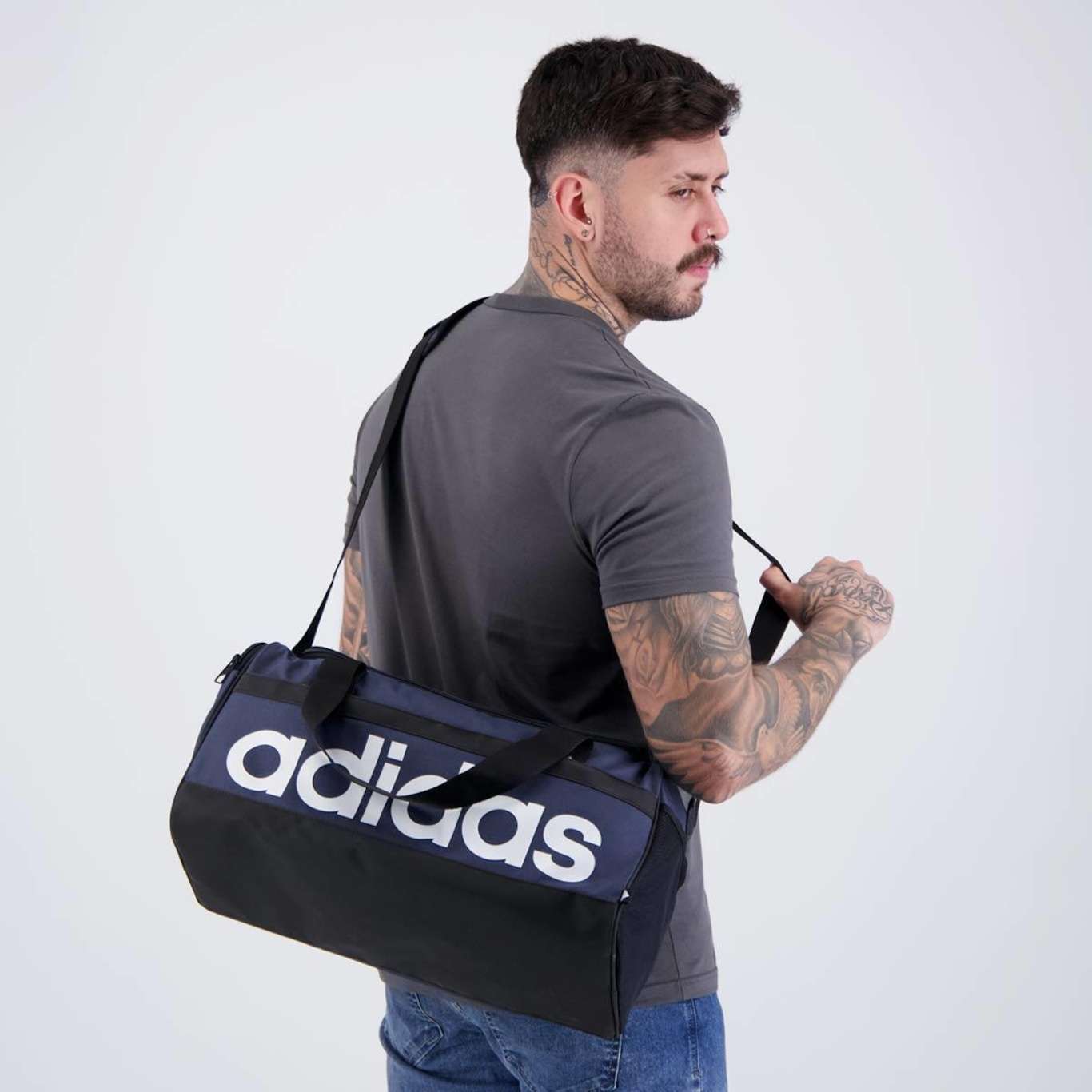 Mala adidas Duffel Logo Linear P - 25L - Foto 1