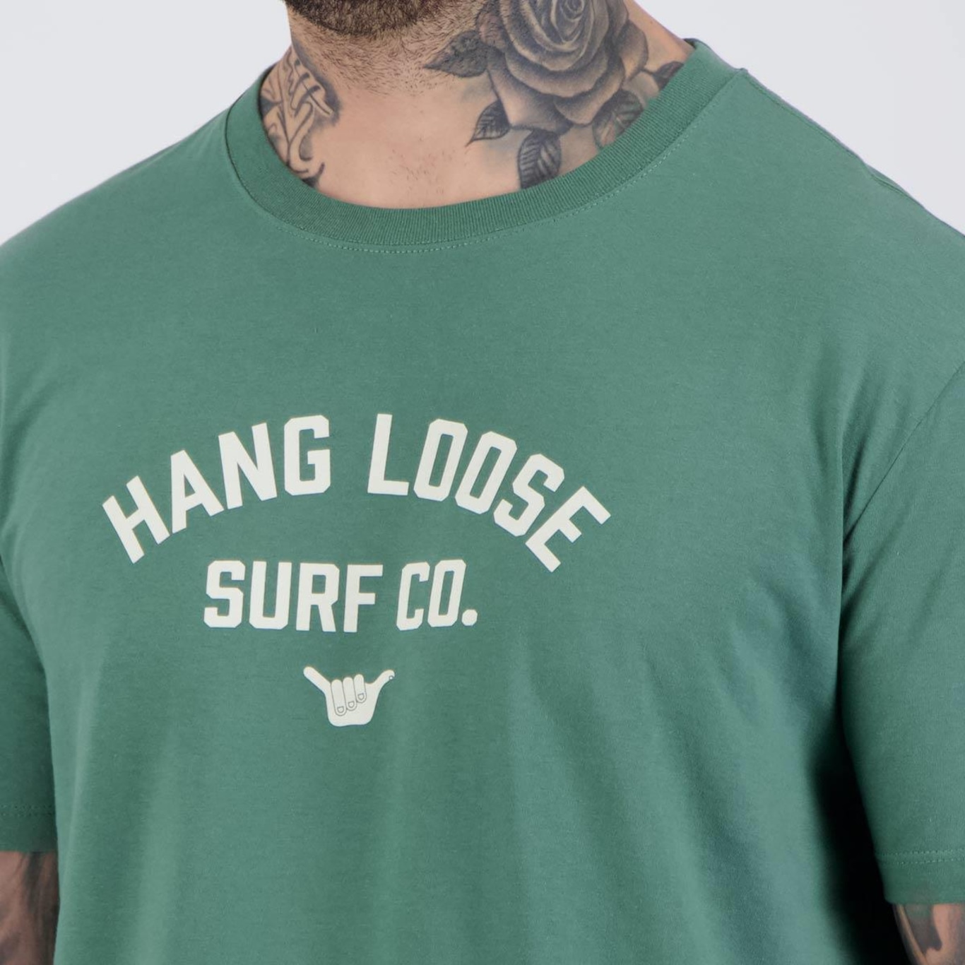 Camiseta Hang Loose College Masculina - Foto 5