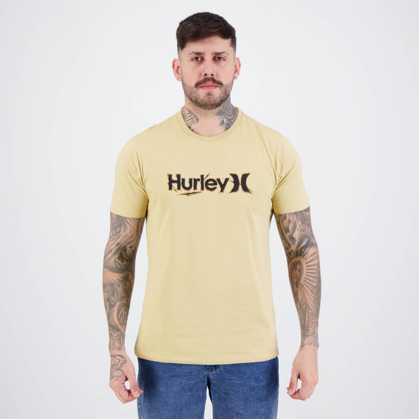 Camiseta Hurley Rash Masculina - Foto 1