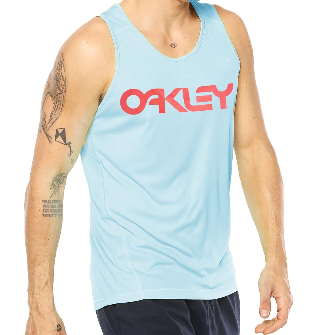 Camiseta Regata Oakley Mark Ii Tank Sterling - Masculina - Foto 3