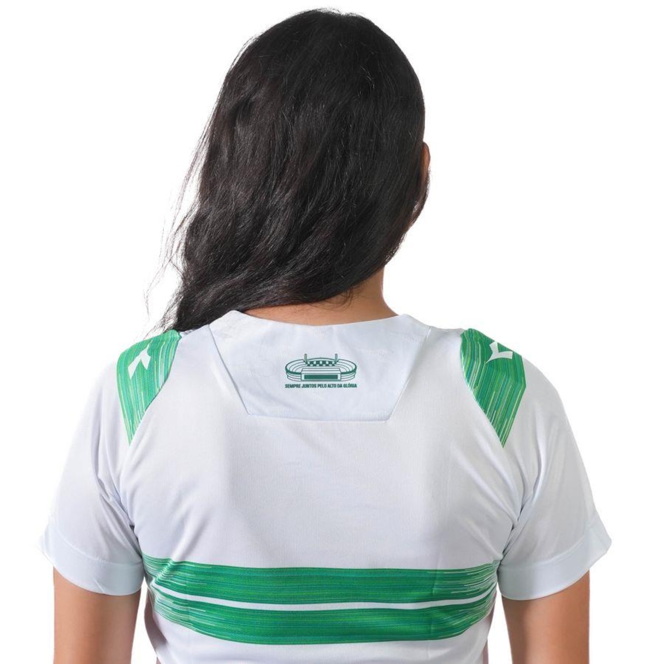 Camisa do Coritiba Diadora Oficial Jogo 1 - Feminina - Foto 4