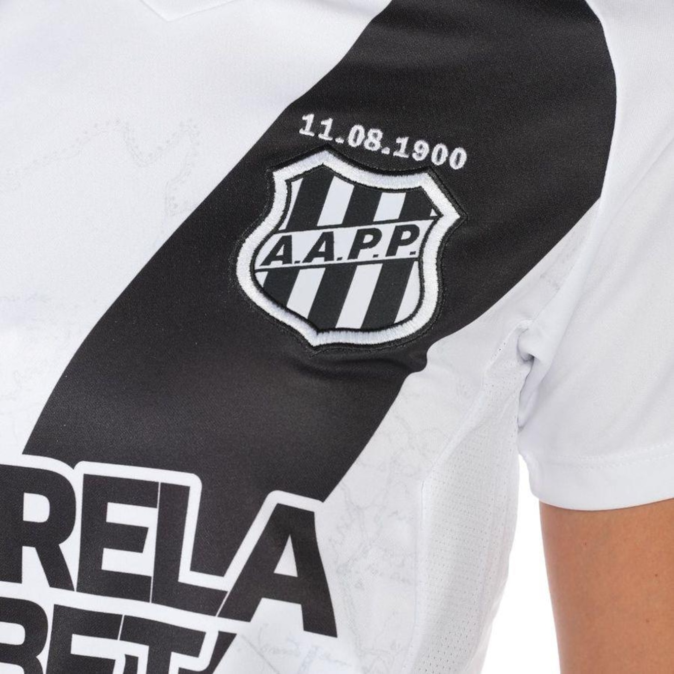 Camisa da Ponte Preta Oficial Torcedor Diadora - Feminina - Foto 4