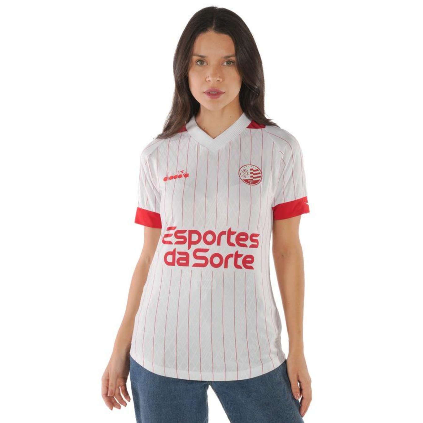 Camisa Náutico Oficial Jogo 2  Diadora - Feminina - Foto 1