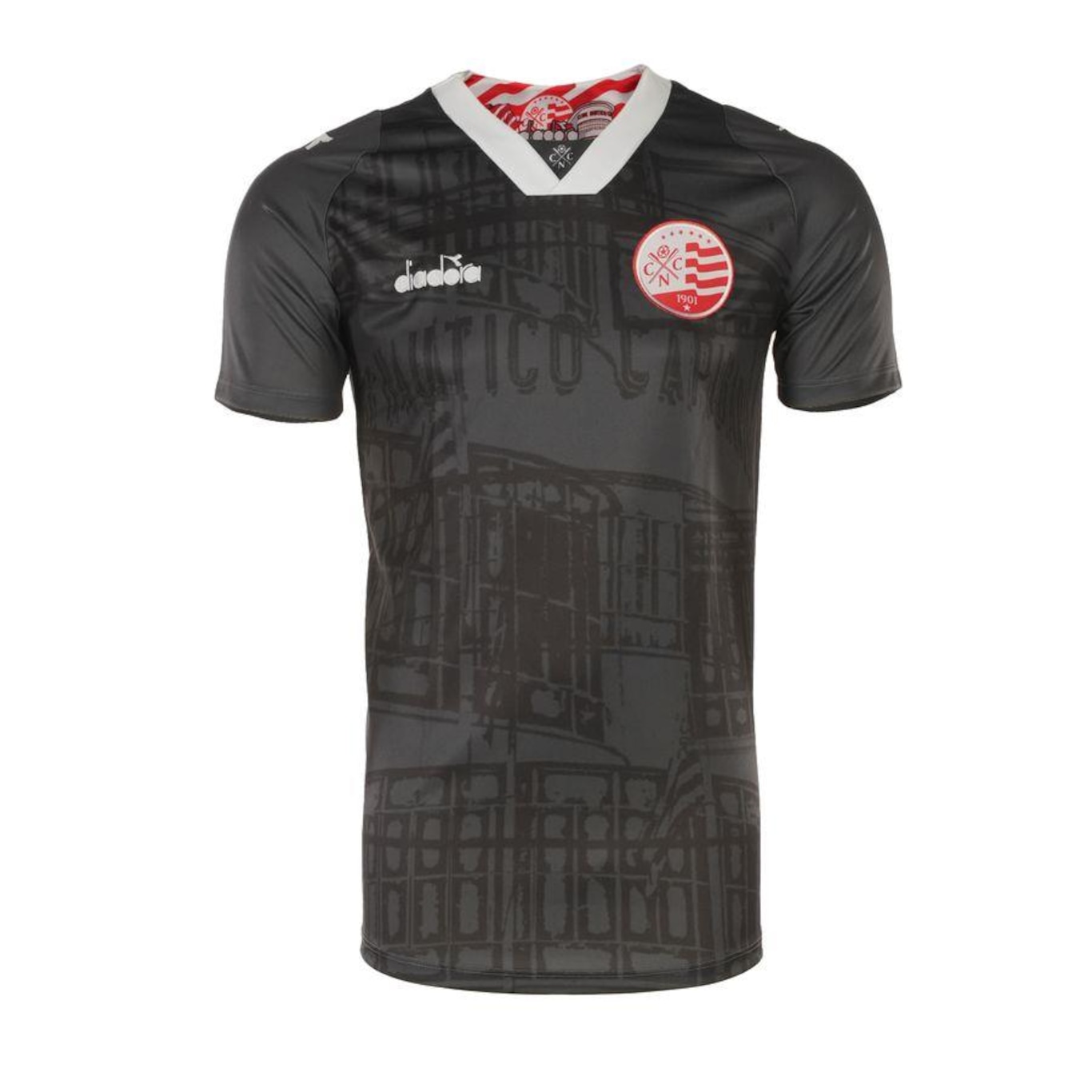 Camisa Náutico Oficial Torcedor Goleiro Diadora - Masculina - Foto 1