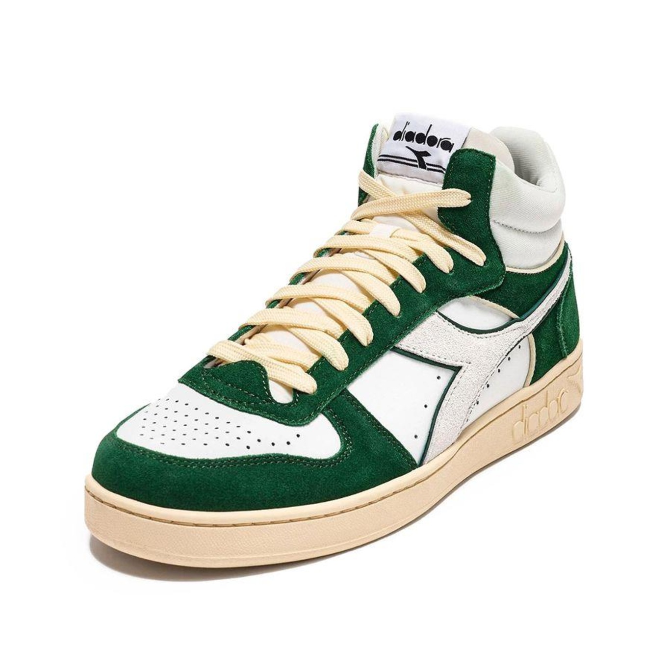 Tênis Diadora Magic Basket Demi Cut Suede Leather - Unissex - Foto 3