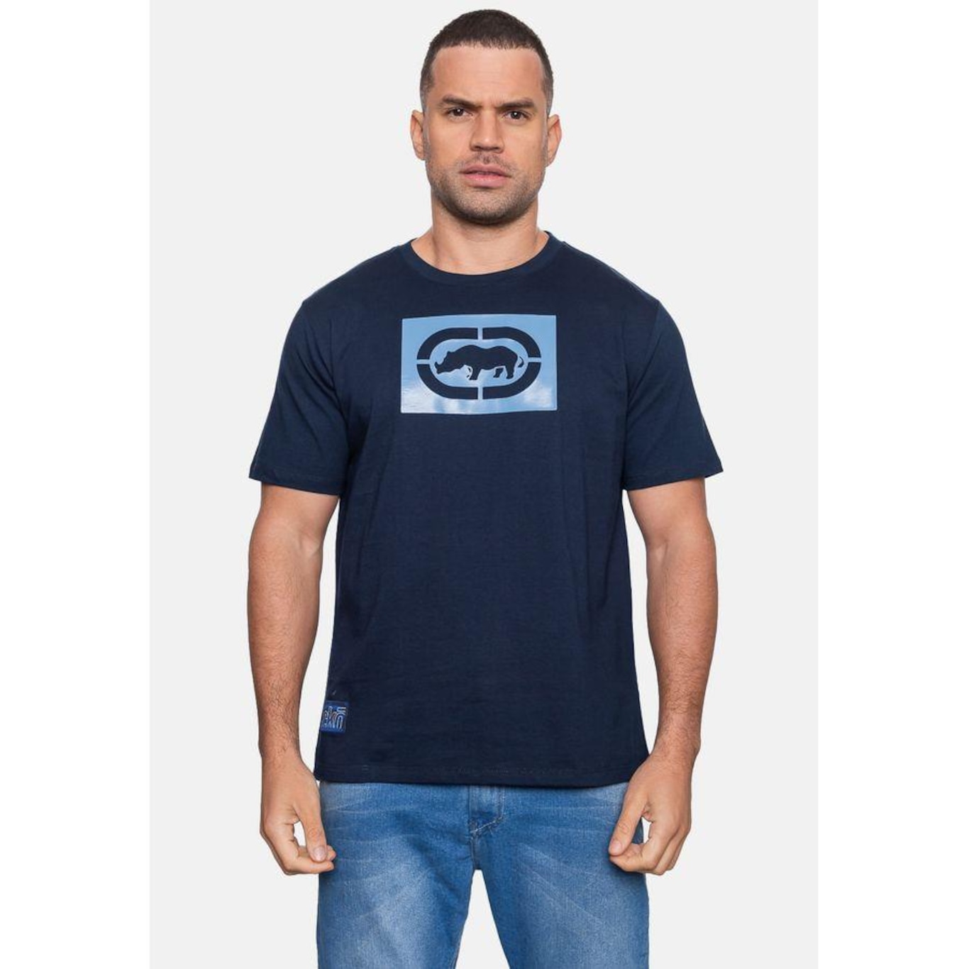 Camiseta Ecko Estampada - Masculina - Foto 1