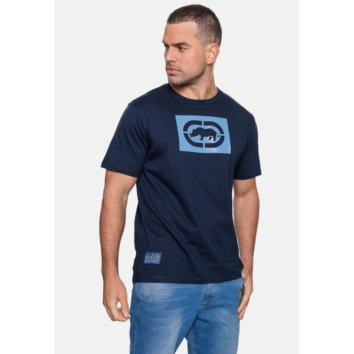 Camiseta Ecko Estampada - Masculina - Foto 4