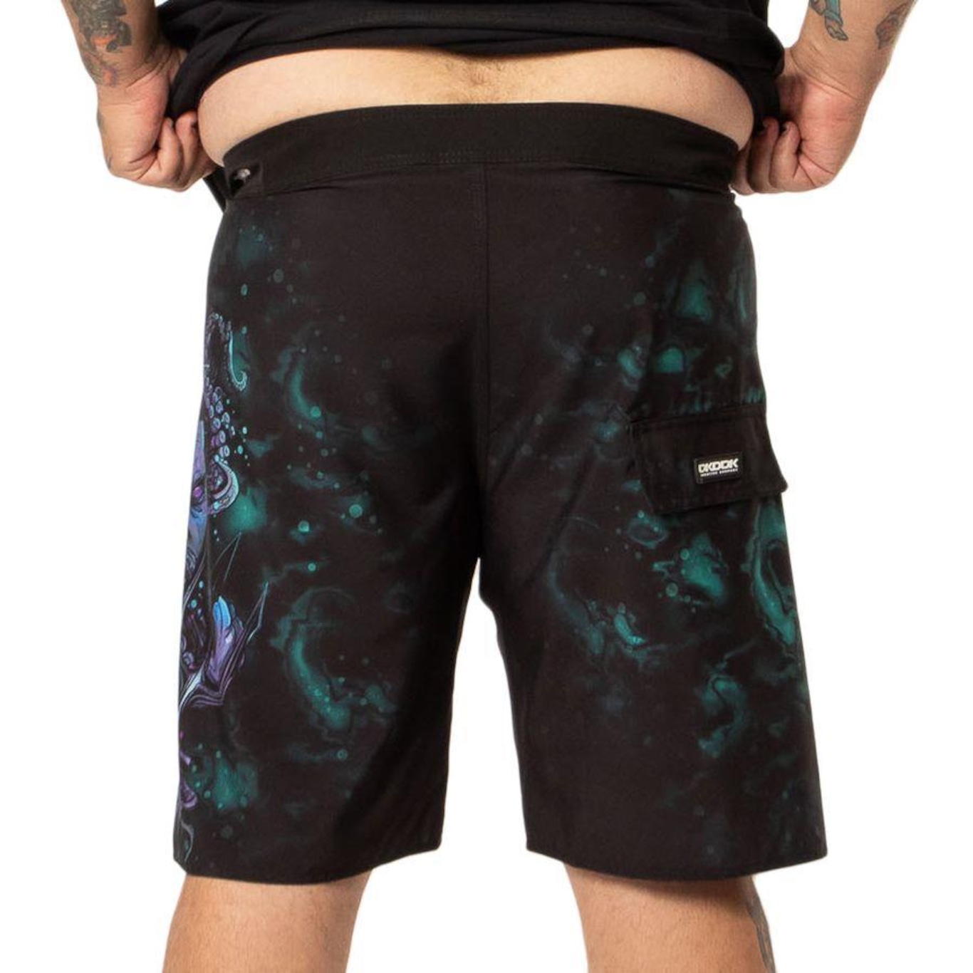 Bermuda Okdok Água Big Boardshorts King Of Seas - Unissex - Foto 4