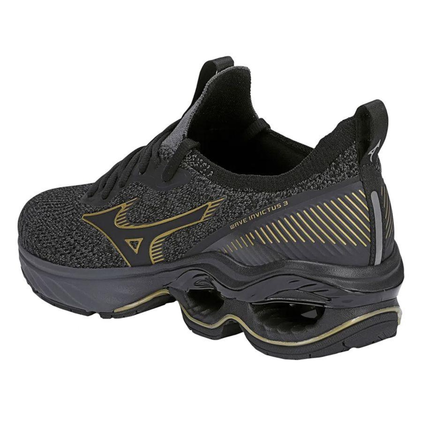 Tênis Mizuno Wave Invictus 3 - Masculino - Foto 4