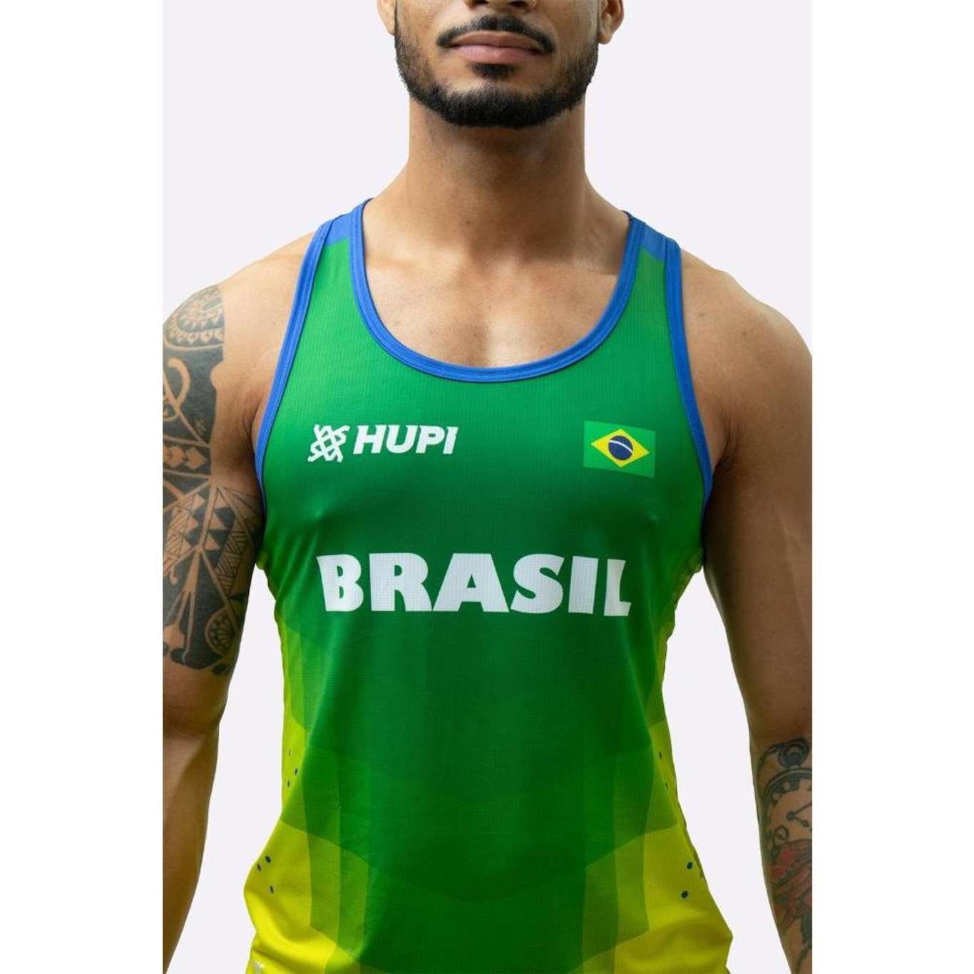 Camiseta Regata Hupi Brasil Soul - Masculina - Foto 2