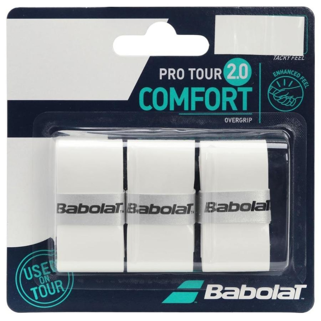 Overgrip Babolat Pro Tour 2.0 Confort - 3 Unidades - Foto 1