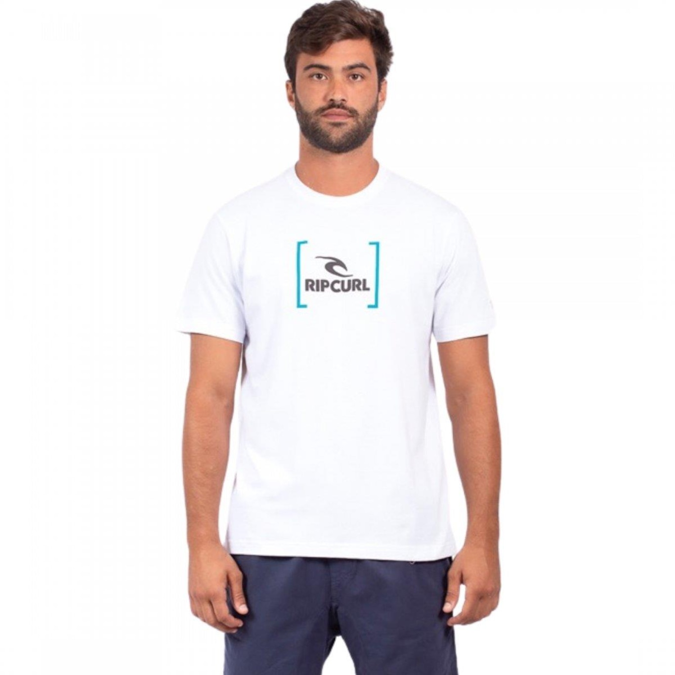 Camiseta Rip Curl New Icon 10M - Masculina - Foto 1