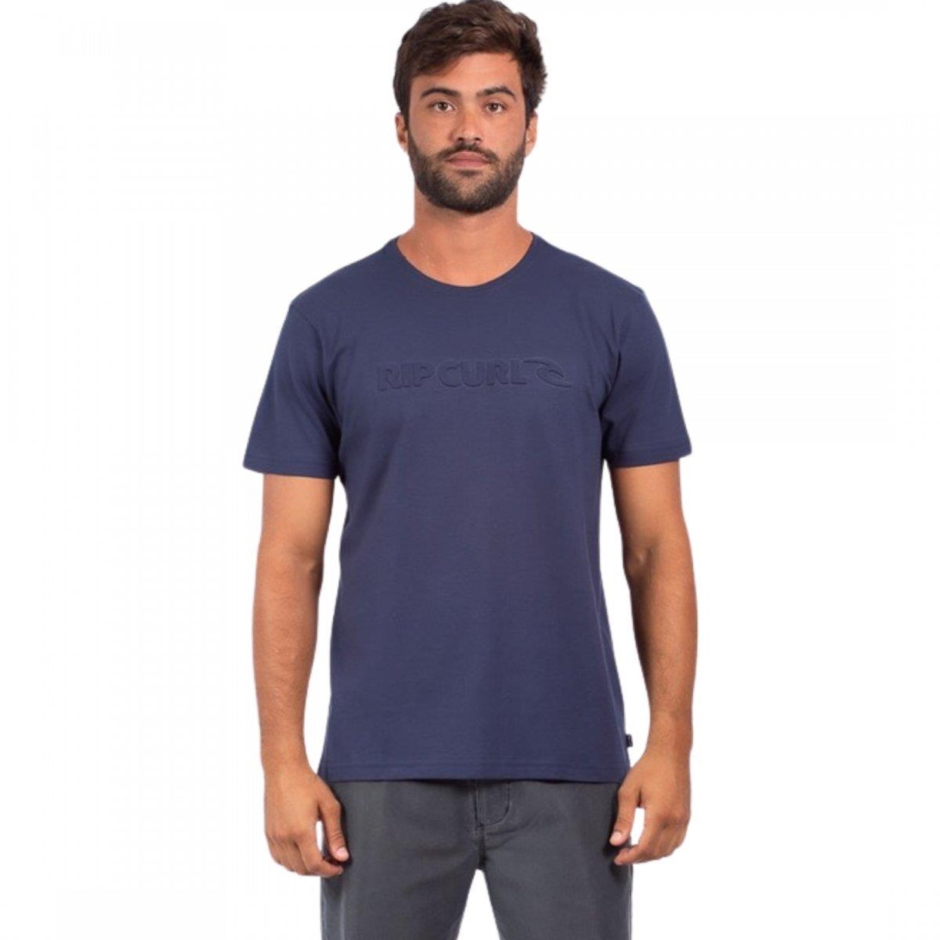 Camiseta Rip Curl Emboss - Masculina - Foto 1