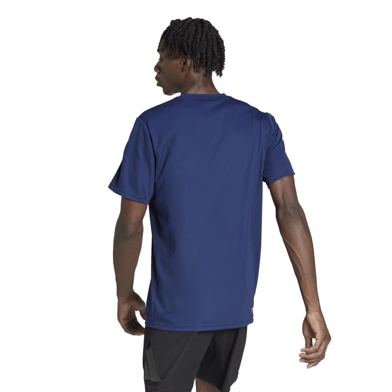 Camiseta adidas Train Essentials 3-Stripes - Masculina - Foto 2