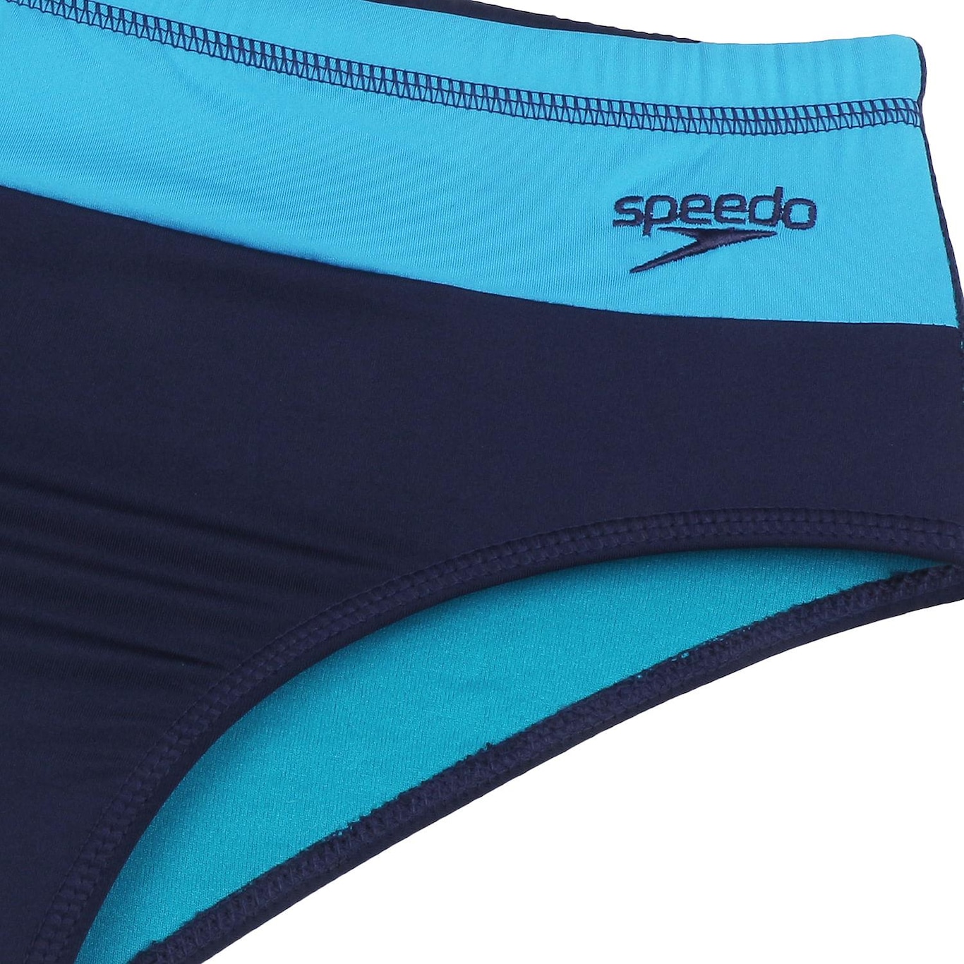 Sunga Boxer Speedo Tradicional Color Block - Infantil - Foto 5