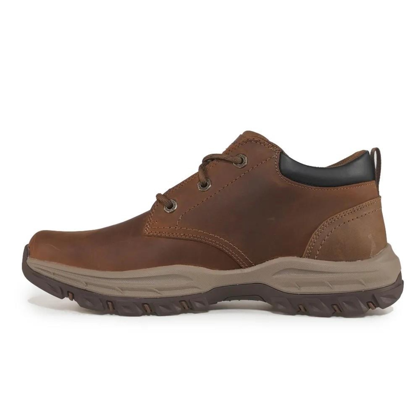 Bota Skechers Ankle Boot Leather - Masculina - Foto 3