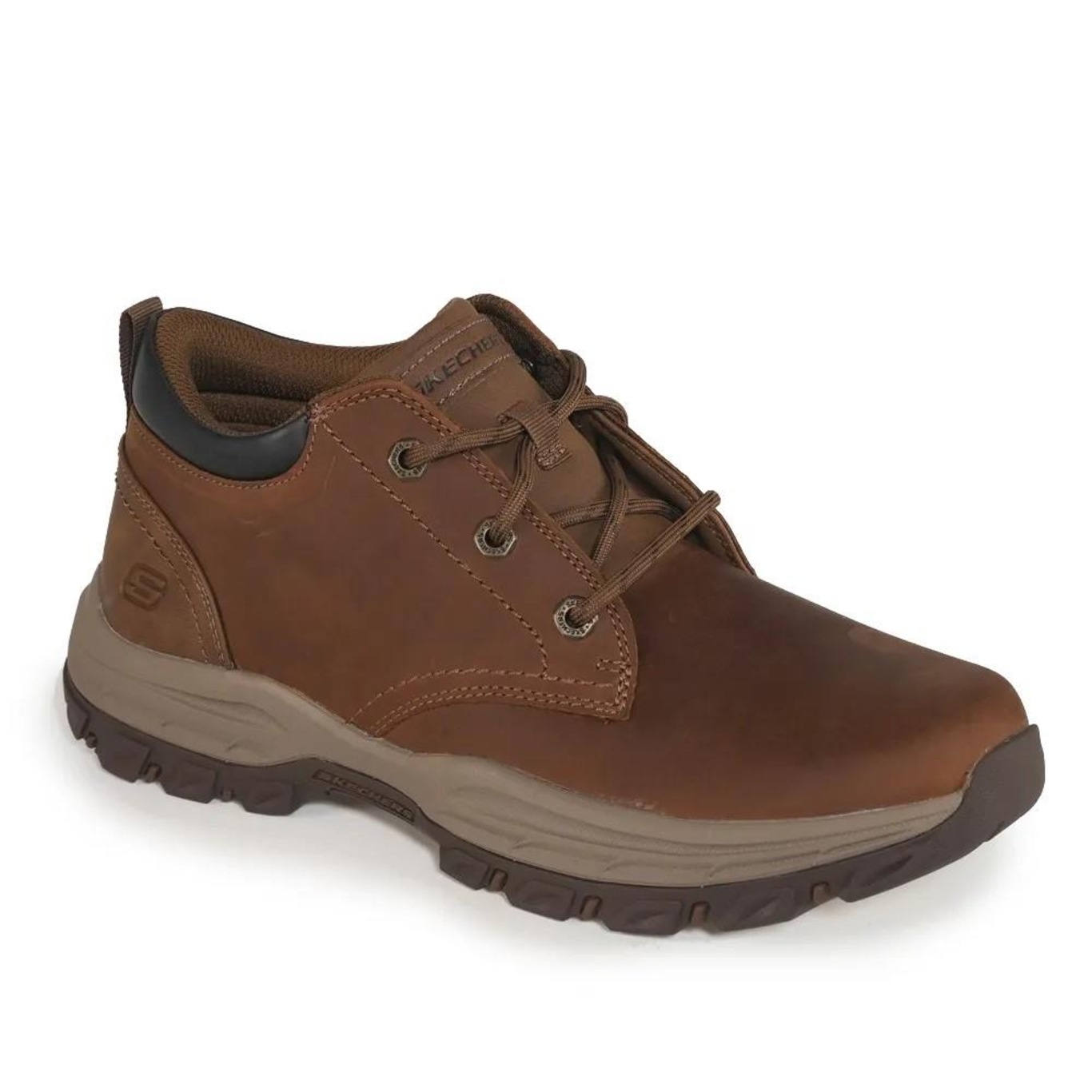 Bota Skechers Ankle Boot Leather - Masculina - Foto 4