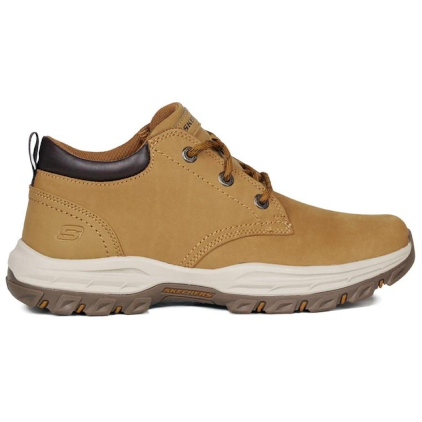 Bota Skechers Ankle Boot Leather - Masculina - Foto 1