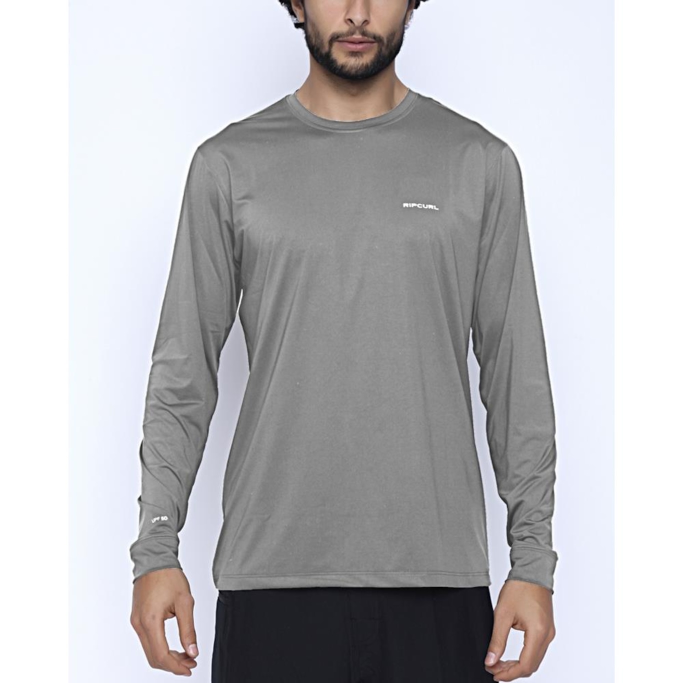 Camiseta Manga Longa Rip Curl Reflective - Masculina - Foto 1