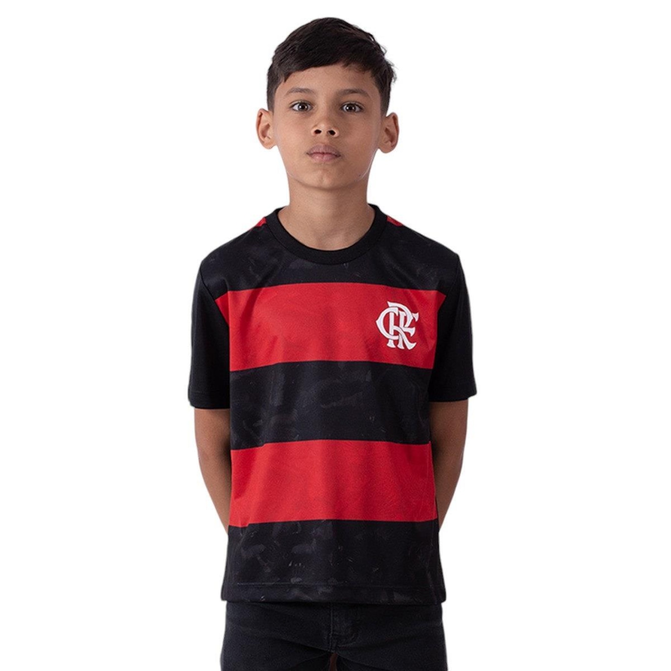 Camisa Braziline Flamengo Torcer - Infantil - Foto 1