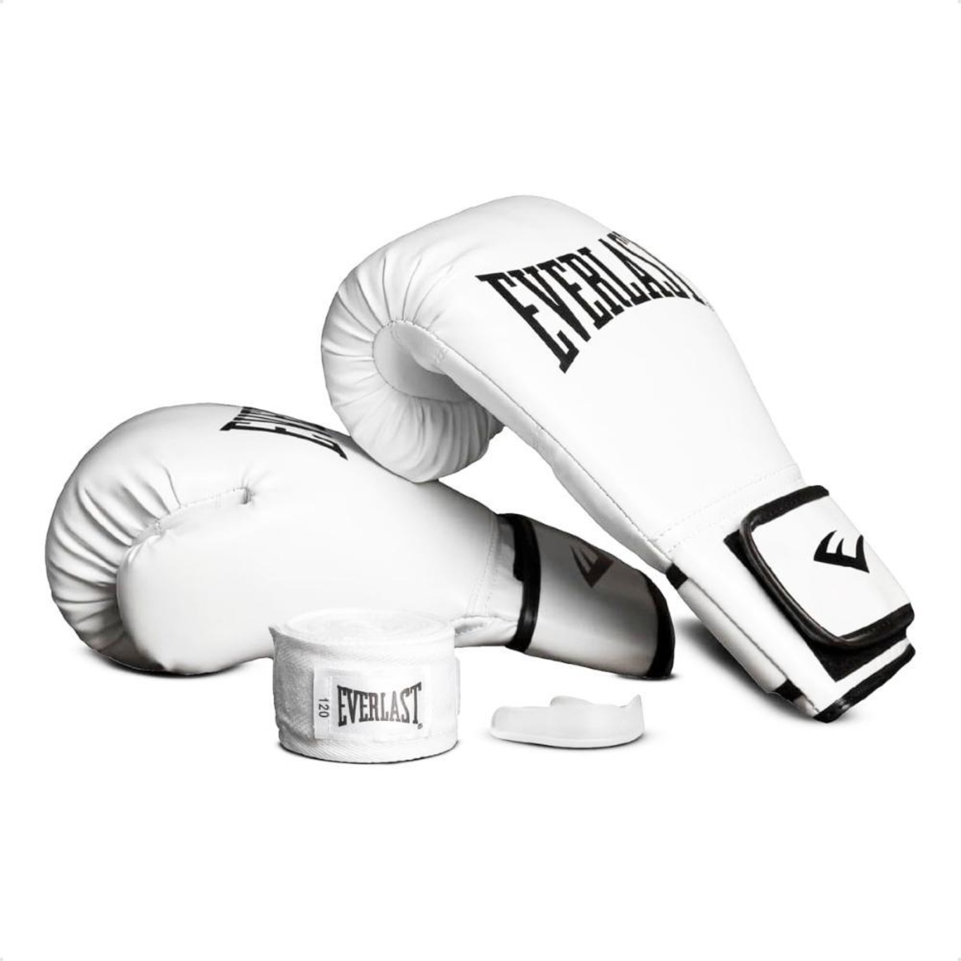 Kit de Treino Everlast Core com Luvas + Bandagem + Protetor Bucal - Foto 4