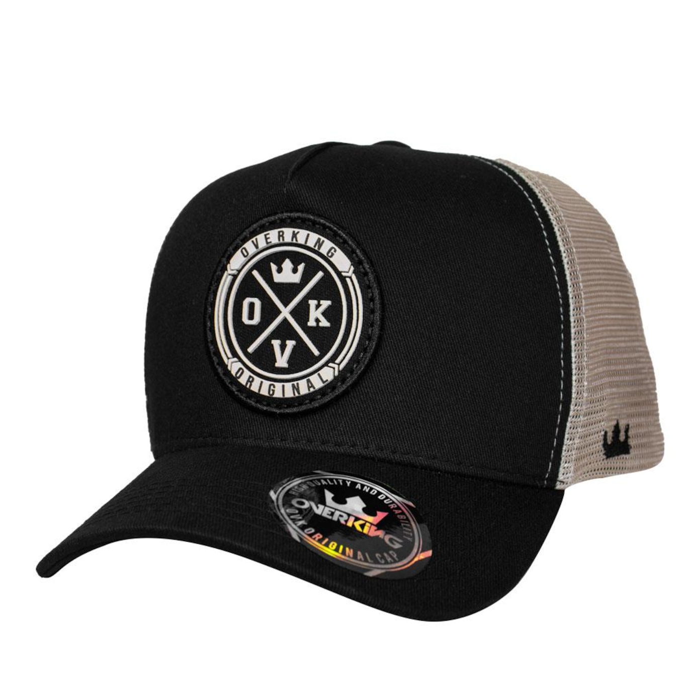 Boné Overking Trucker Patch - Snapback - Adulto - Foto 1