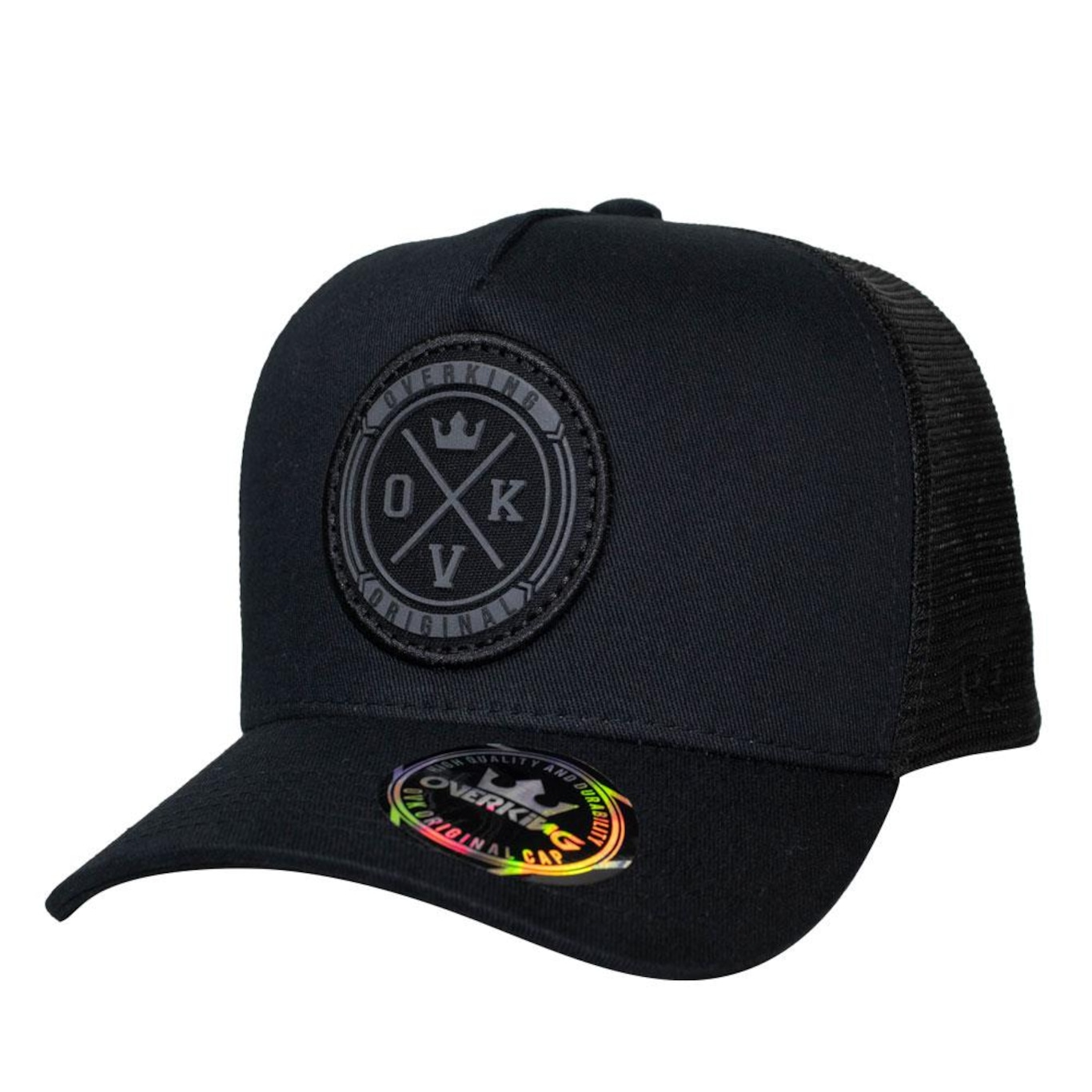 Boné Overking Trucker Patch - Strapback - Adulto - Foto 1