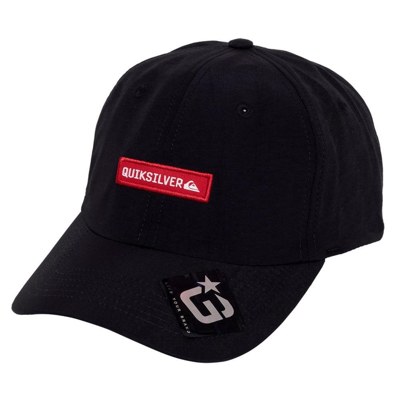 Boné Quiksilver Dna Clicker Sm25 - Snapback - Adulto - Foto 1