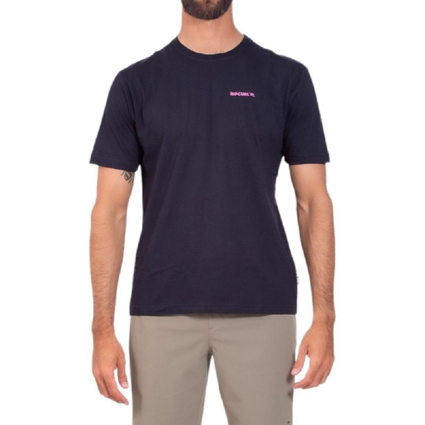 Camiseta Rip Curl Brand Icon Masculina - Foto 1