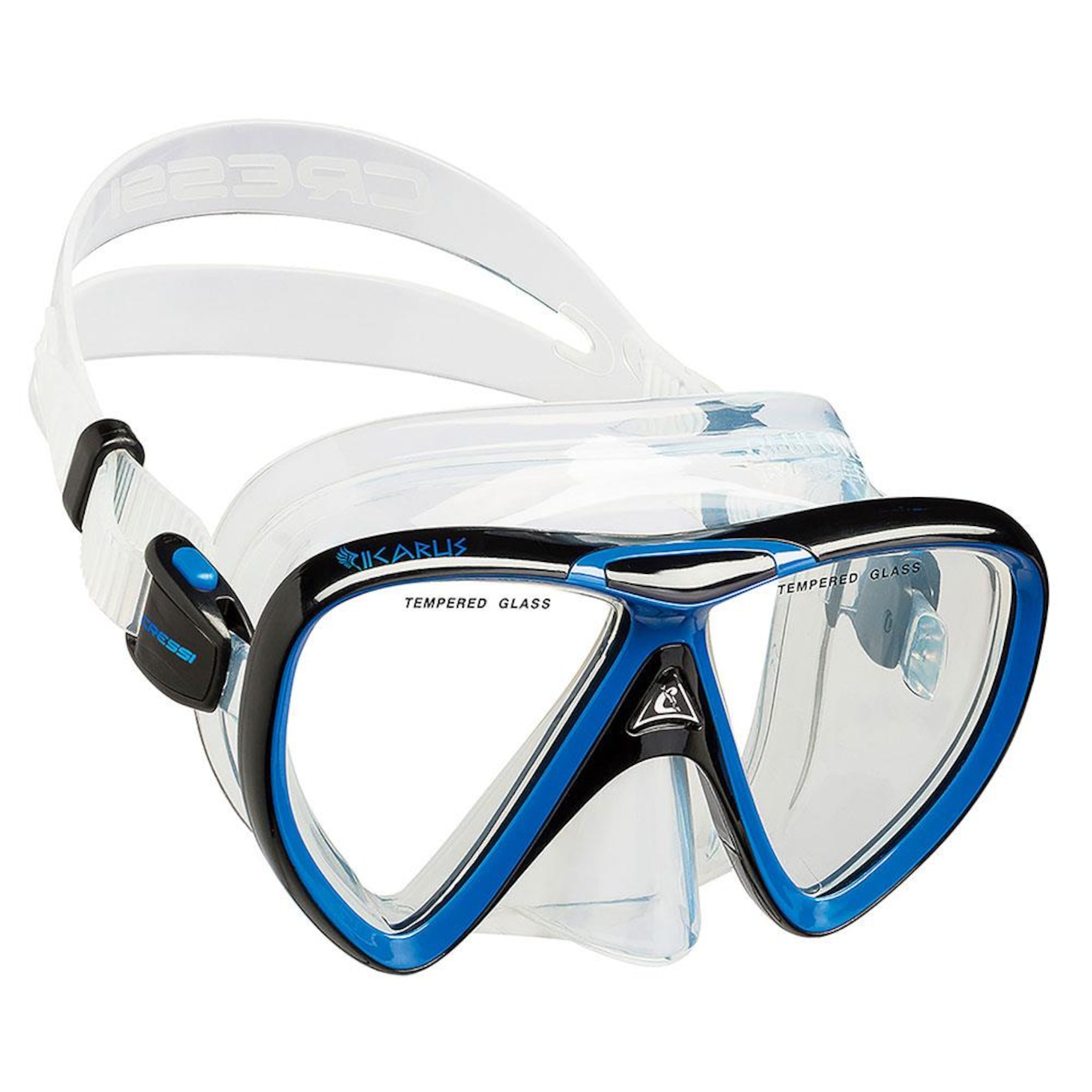 Kit Cressi Ikarus & Dry com Máscara + Snorkel - Foto 2