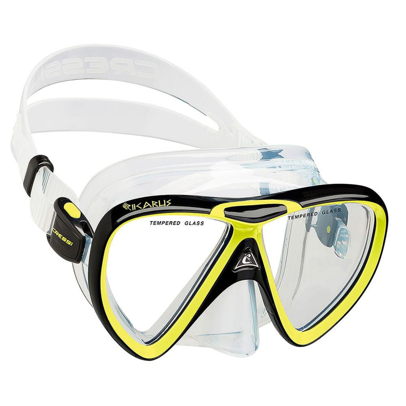 Kit Cressi Ikarus & Dry com Máscara + Snorkel - Foto 2