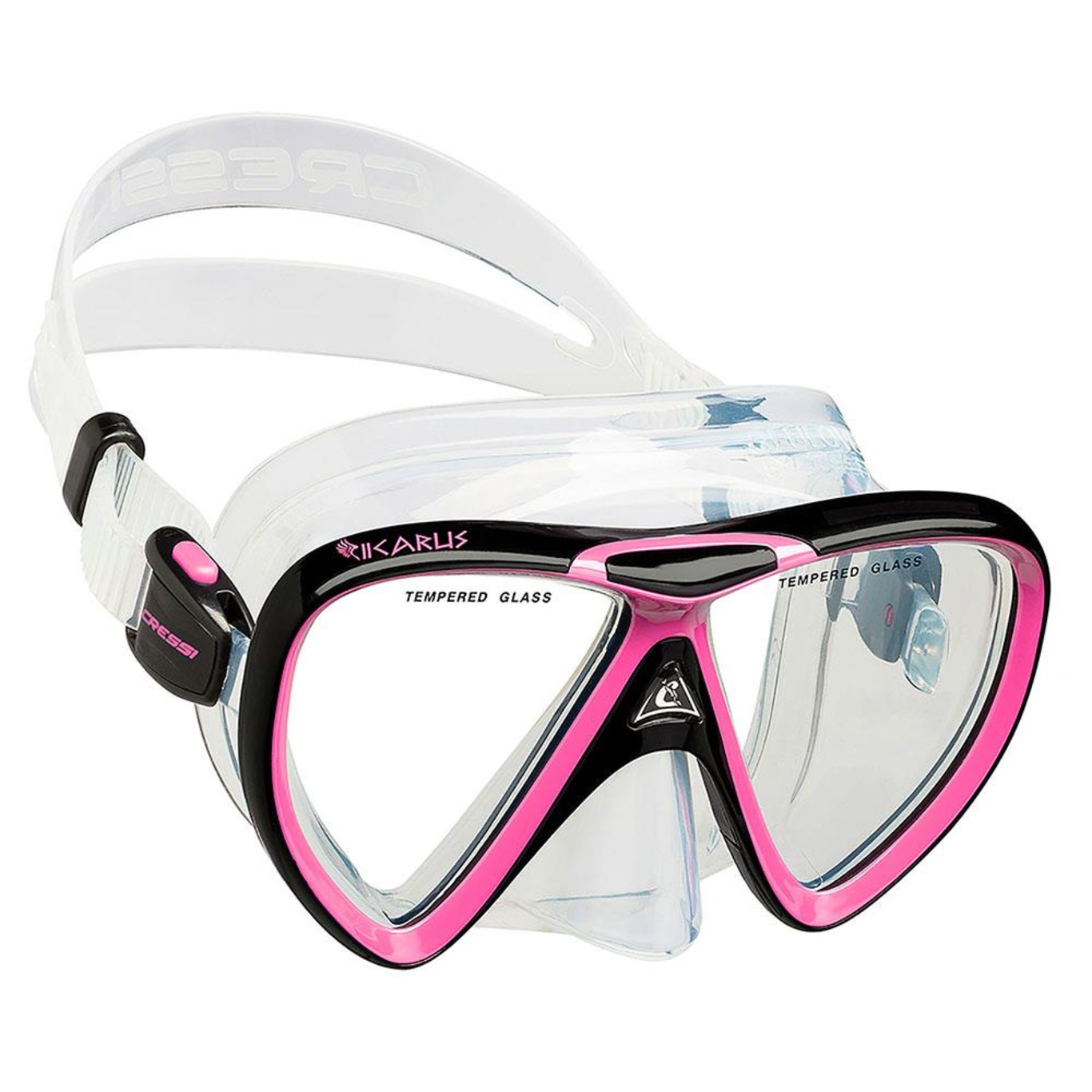 Kit Cressi Ikarus & Dry com Máscara + Snorkel - Foto 2