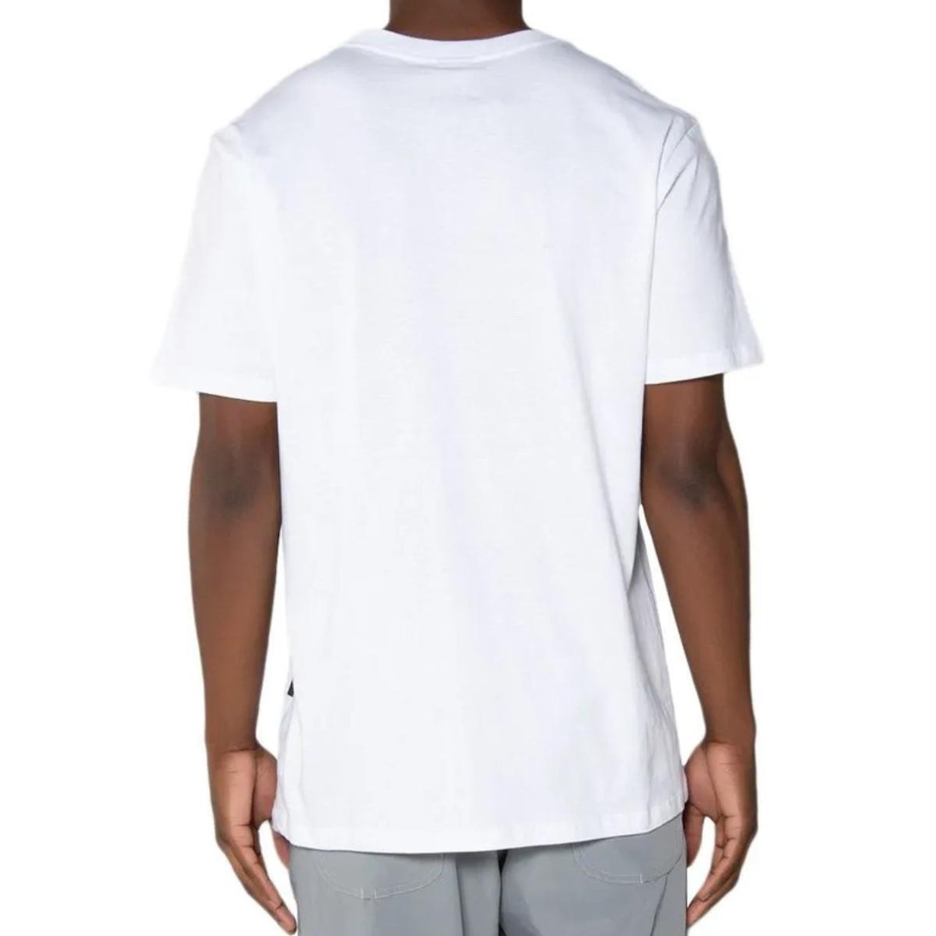 Camiseta Oakley Heritage Skull Tee Masculina - Branco e Preto - Foto 3