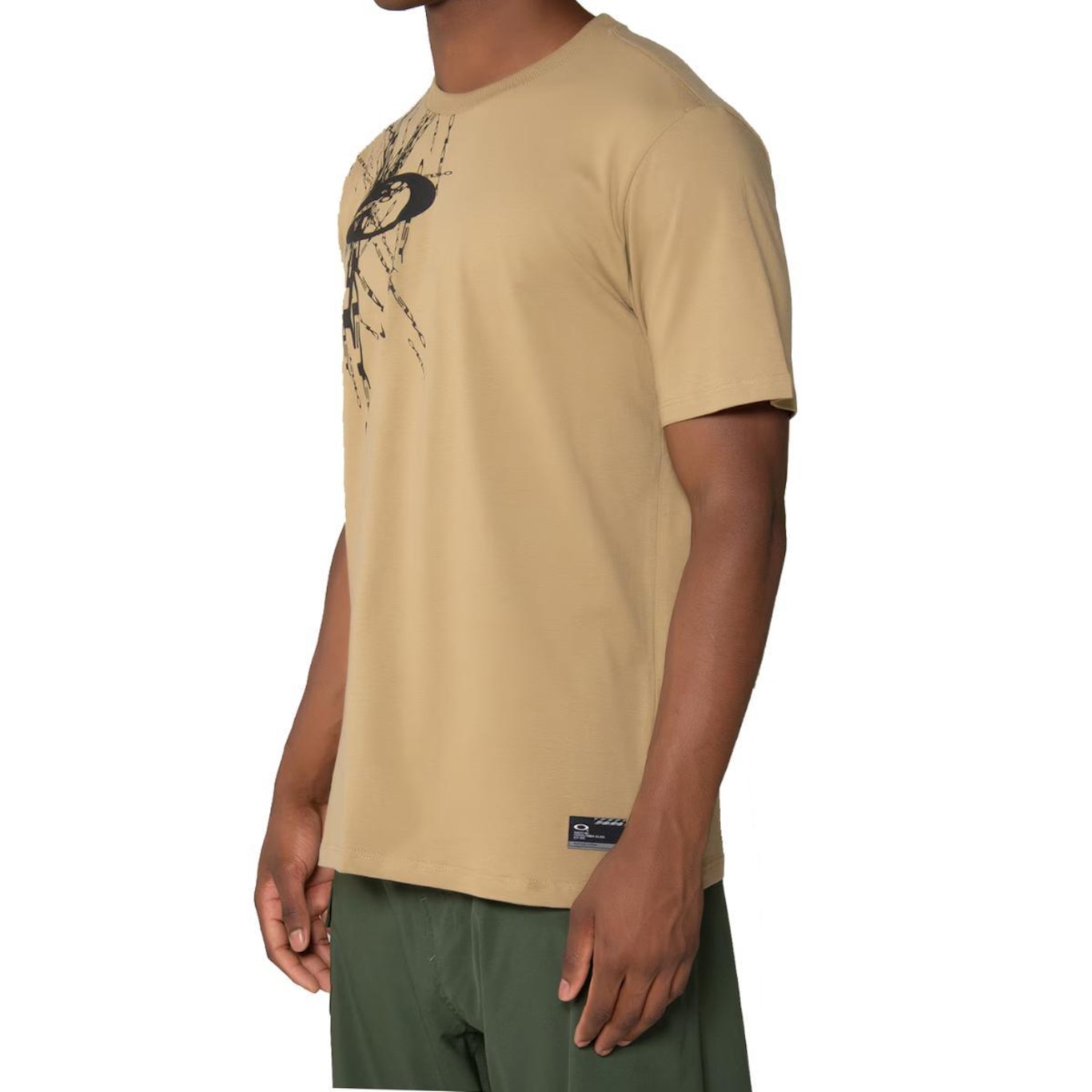 Camisa Oakley Iconic Stretch Logo Tee - Masculina - Foto 3