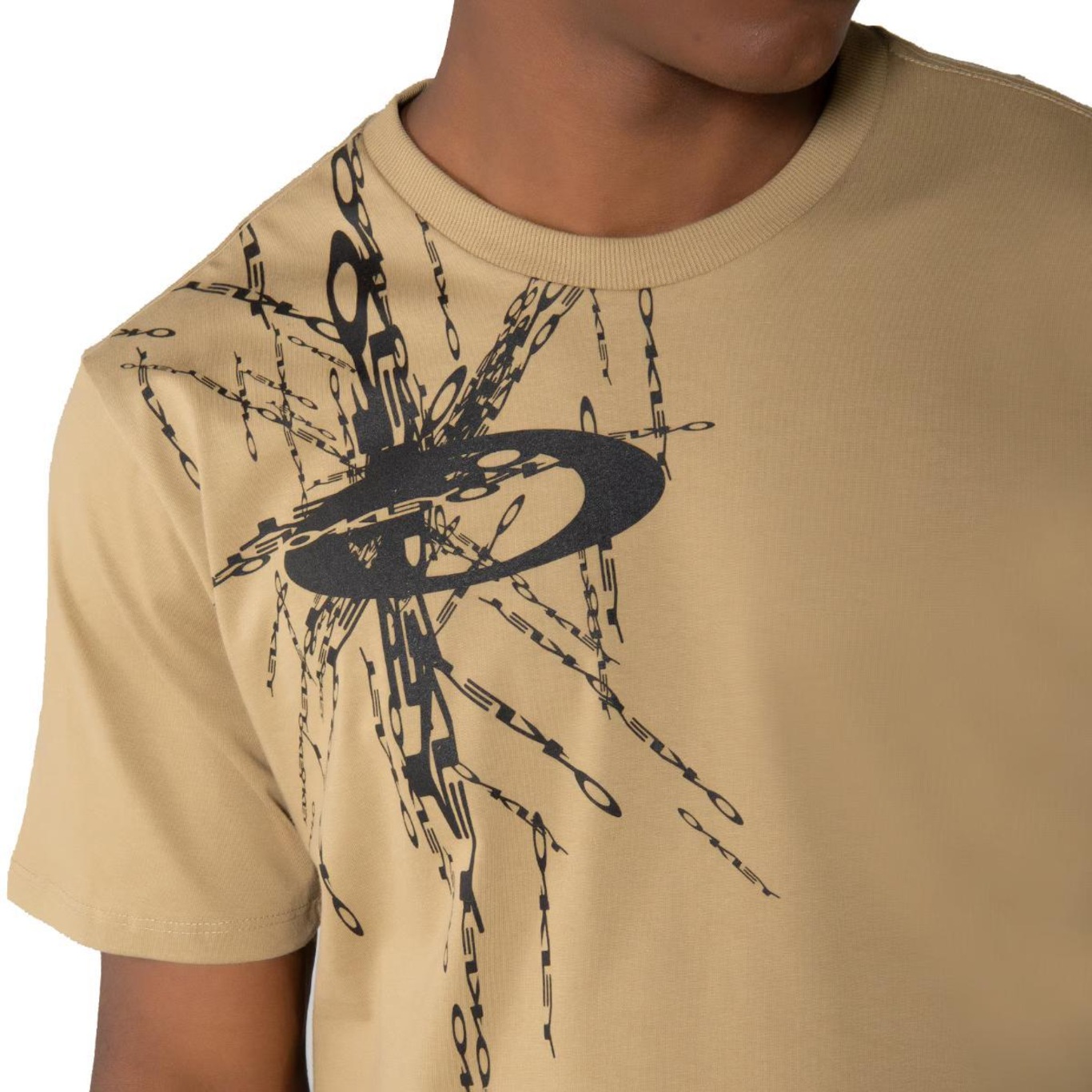 Camisa Oakley Iconic Stretch Logo Tee - Masculina - Foto 6