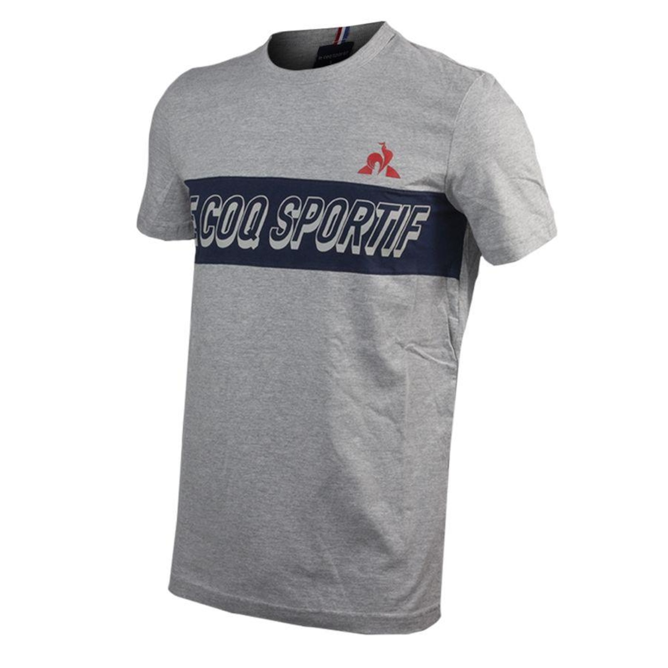 Camiseta Le Coq Sportif Ess Bar a Tee Line Ss - Masculina - Foto 2