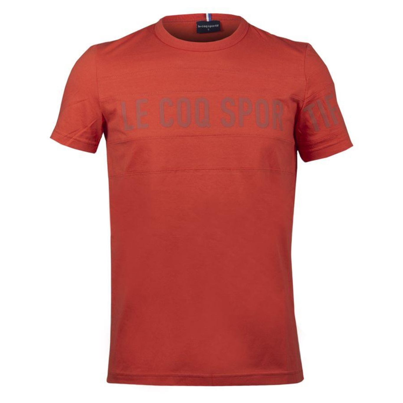 Camiseta Ess Bar a Tee Clip Ss Vermelha - Le Coq Sportif - Le Coq Sportif - Masculino - Foto 1