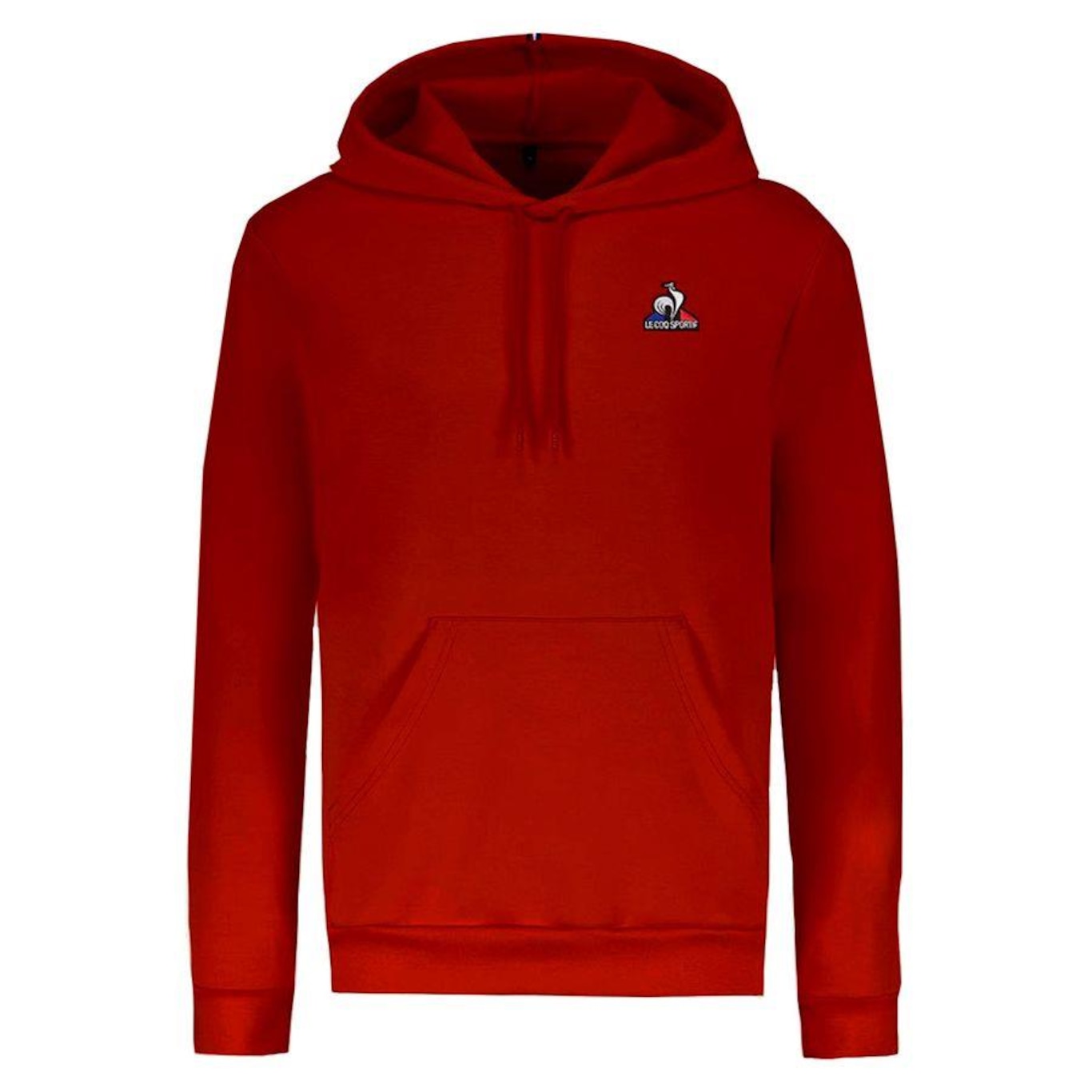 Blusão de Moletom com Capuz Canguru Le Coq Sportif Ess Hoody Ss - Masculino - Foto 1