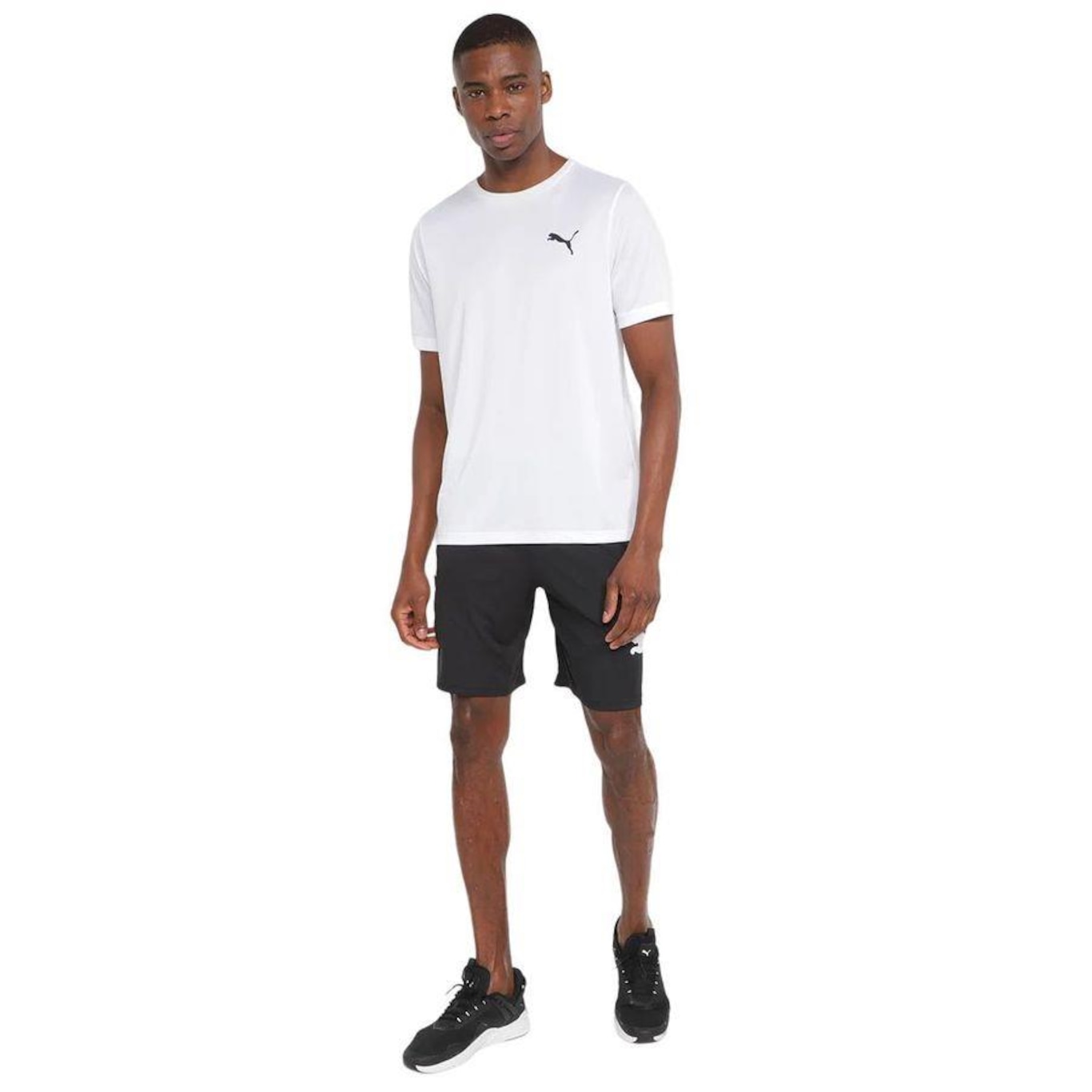 Camiseta Puma M/C Active Small Logo Masculina 683980-02 - Foto 4