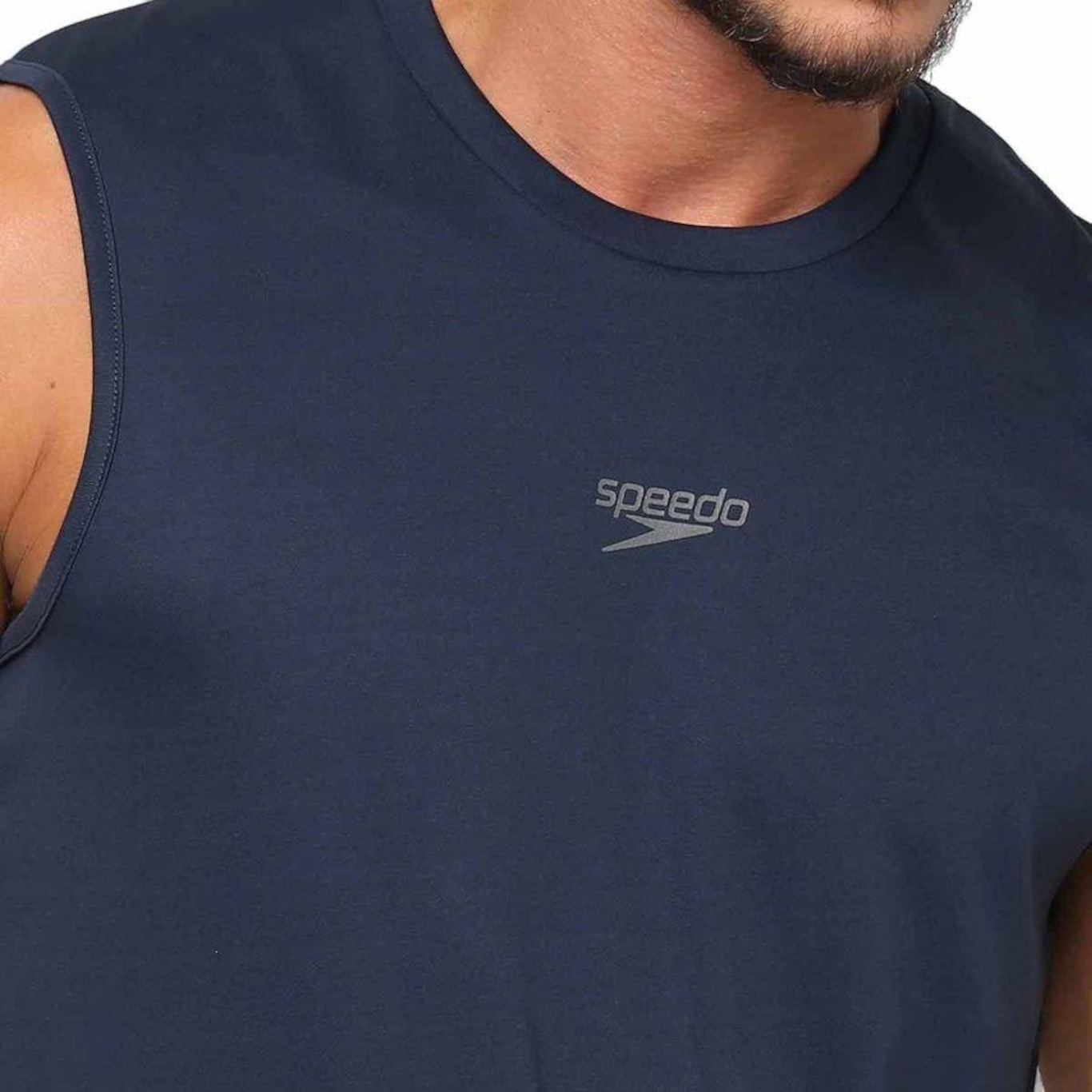 Camiseta Regata Speedo Interlock - Masculina - Foto 4