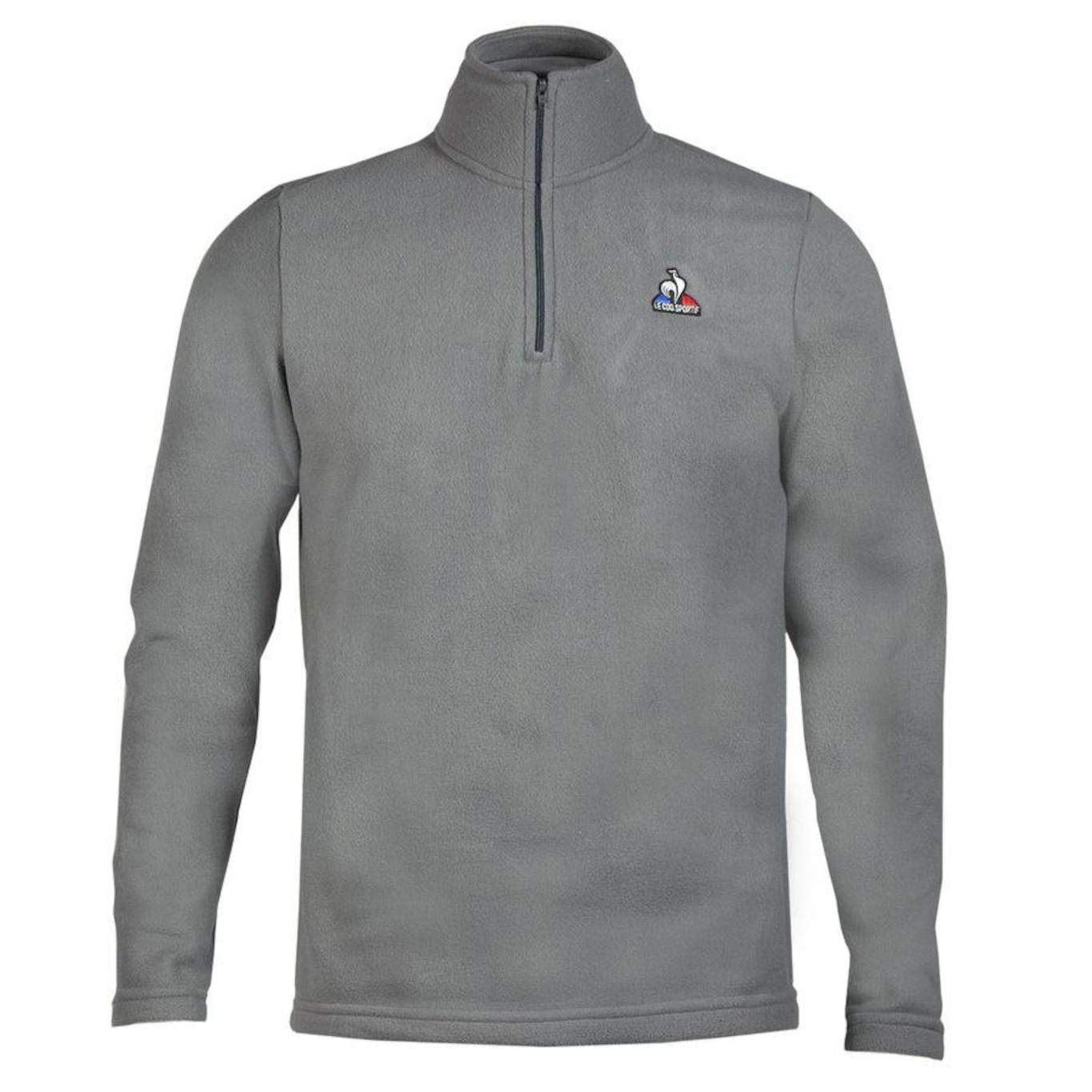 Casaco Fleece Essentials 1/2 Zip Cinza - Le Coq Sportif - Le Coq Sportif - Masculino - Foto 1