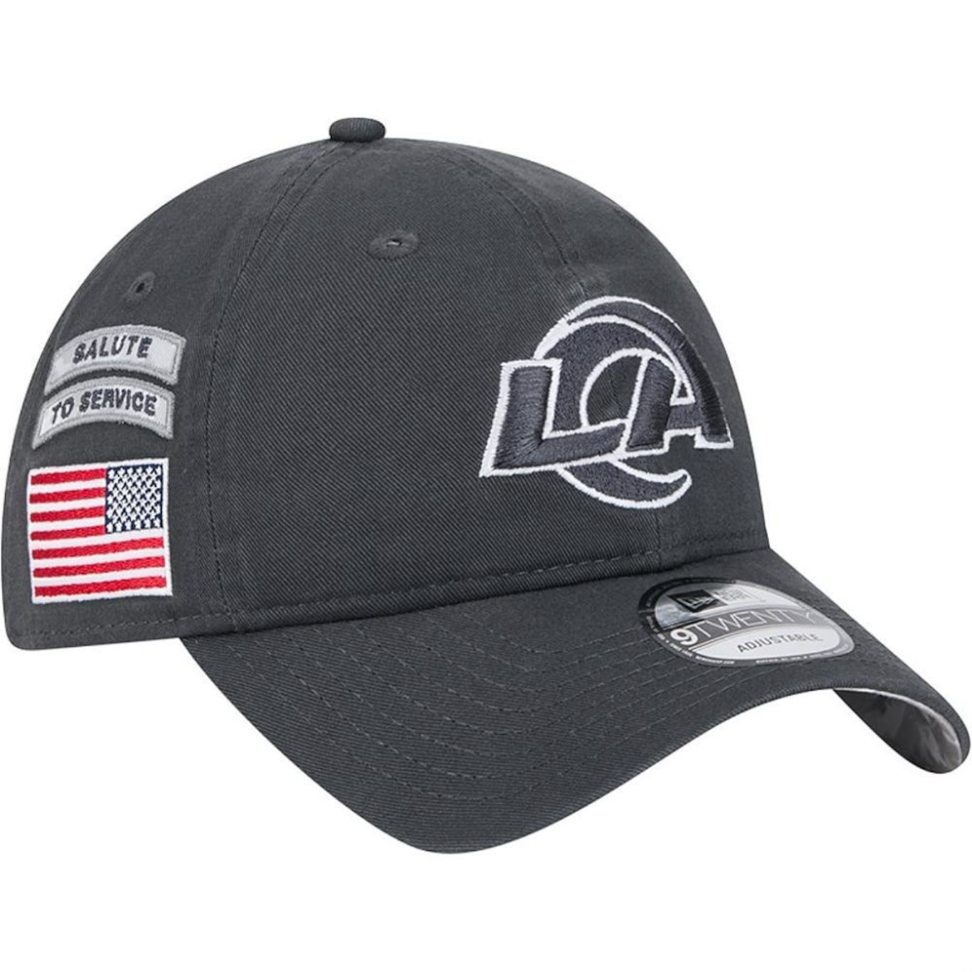 Boné New Era 920 Los Angeles Rams Nfl Salute To Service - Strapback - Adulto - Foto 4