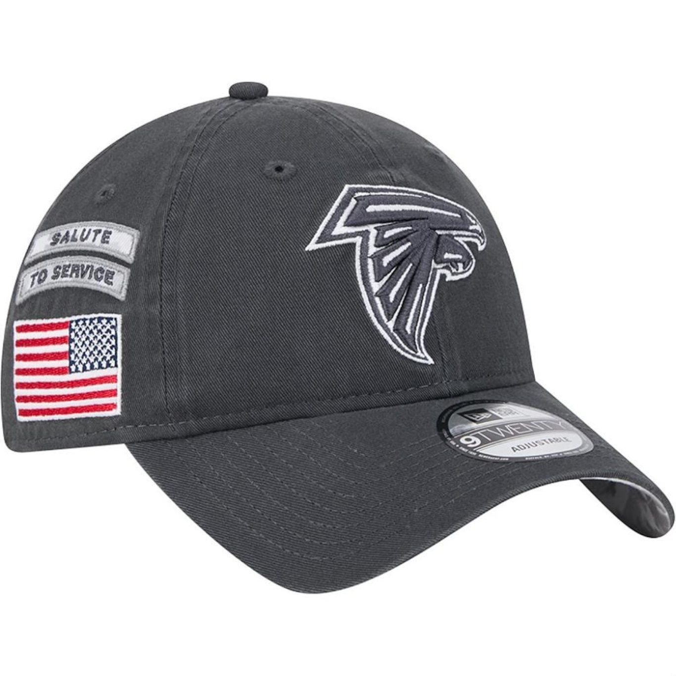 Boné New Era 920 Atlanta Falcons Nfl Salute To Service - Strapback - Adulto - Foto 4