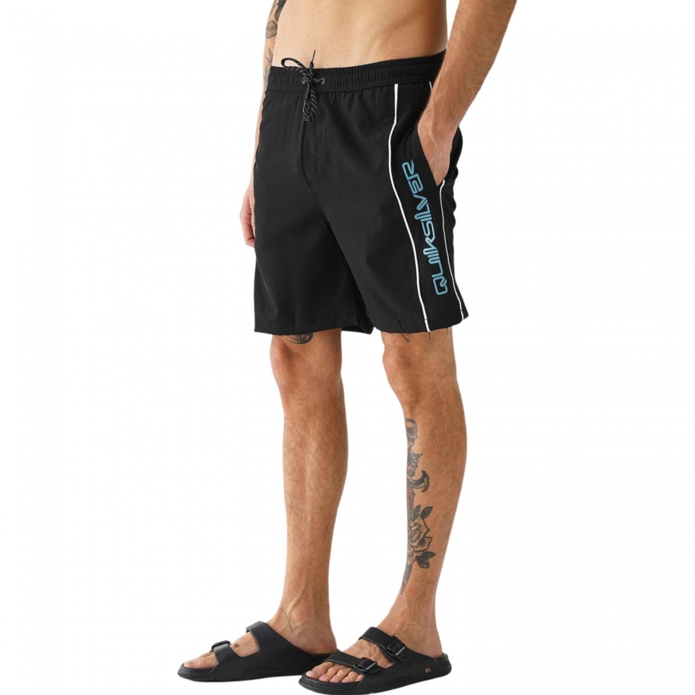 Bermuda Quiksilver Boardshort Flat Vert 19 - Masculina - Foto 1