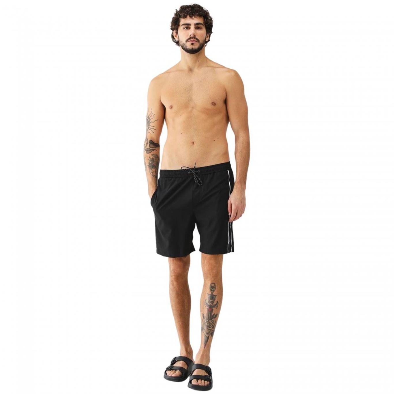 Bermuda Quiksilver Boardshort Flat Vert 19 - Masculina - Foto 3