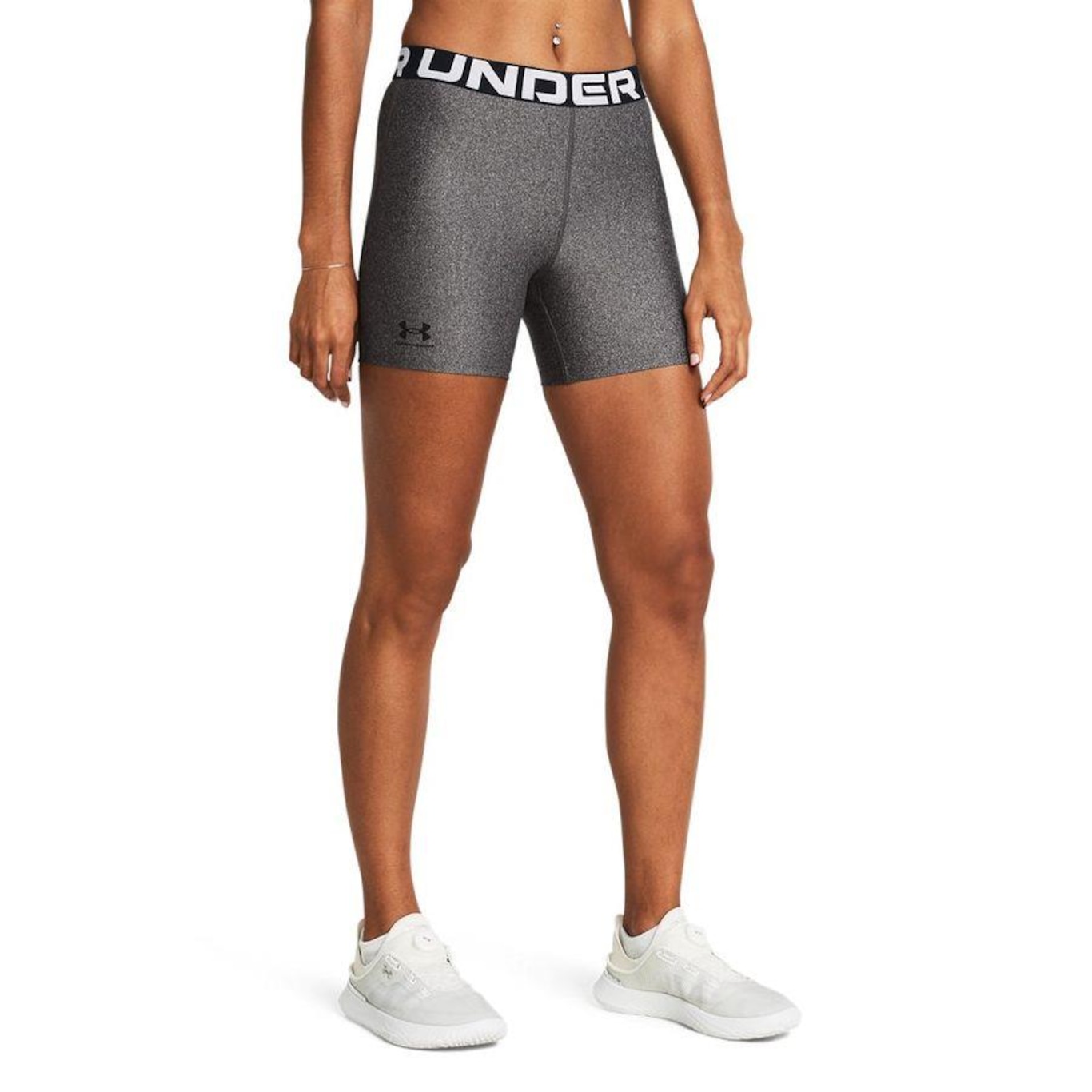 Shorts Under Armour Heatgear Authentics Mid - Feminino - Foto 1