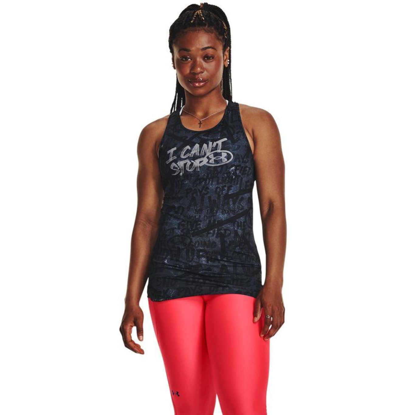 Camiseta Regata Under Armour Heatgear Alter Ego - Feminina - Foto 1